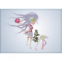 The bright world of happiness